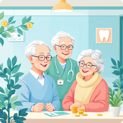 65세 이상 노인 건강지원금 이미지