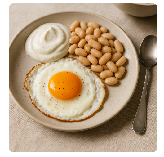 아침 단백질 식품 비교