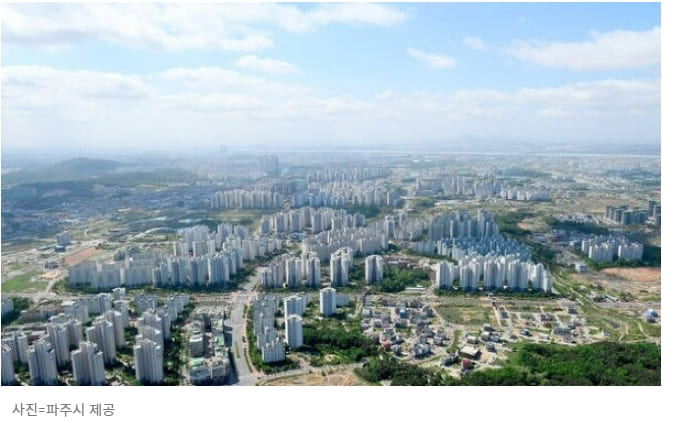 파주 운정테크노밸리 조성사업 우선협상대상자 선정