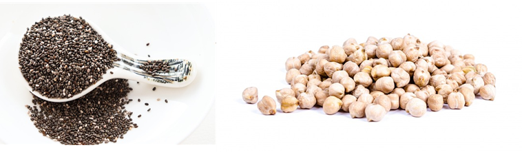 치아씨드, 병아리콩