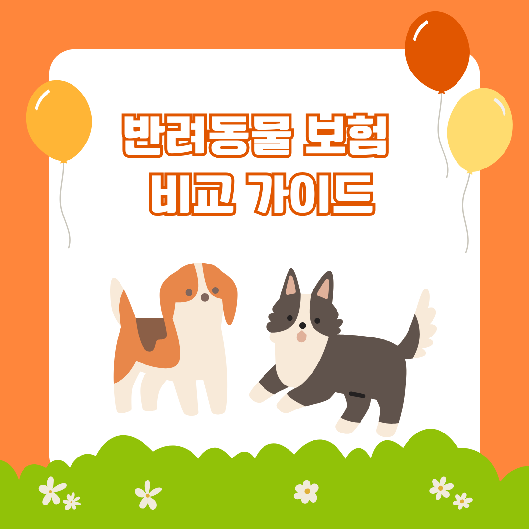 반려동물 보험 비교 가이드