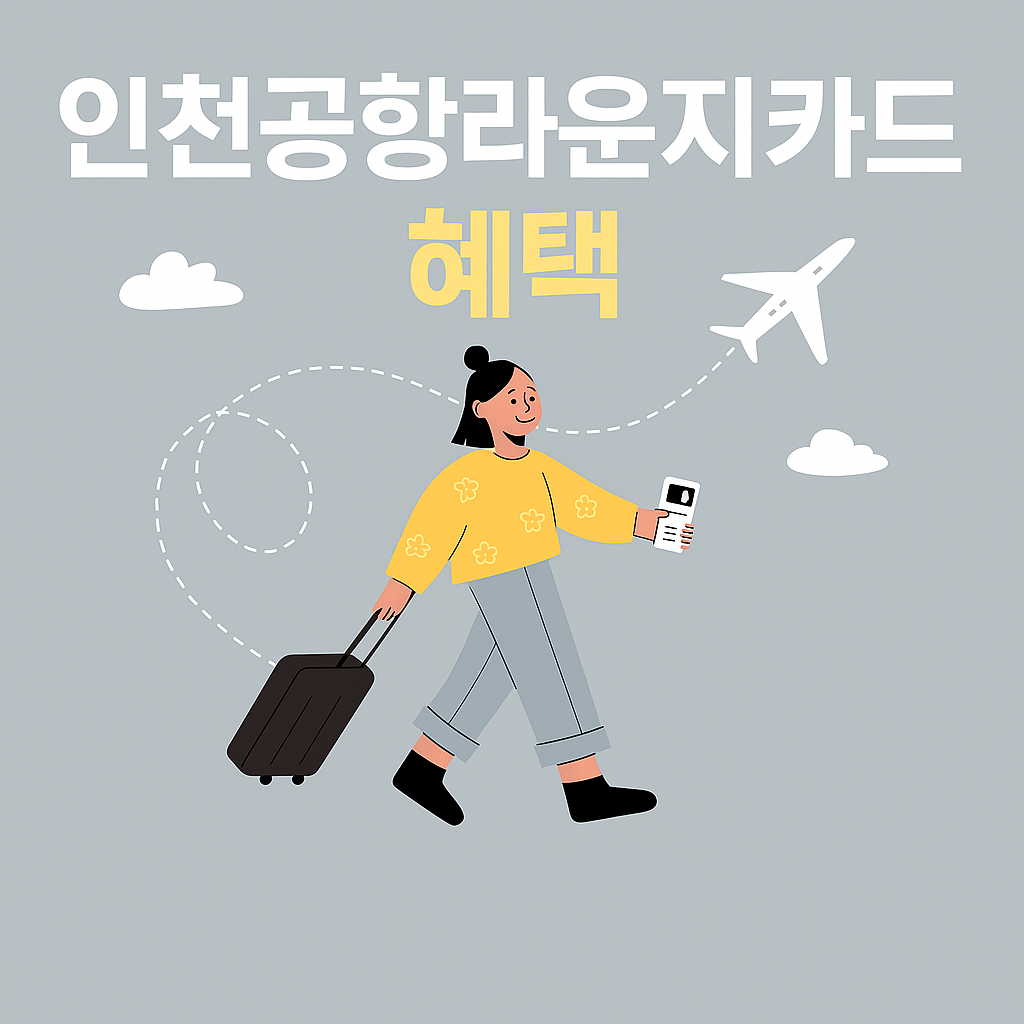 인천공항라운지카드 혜택