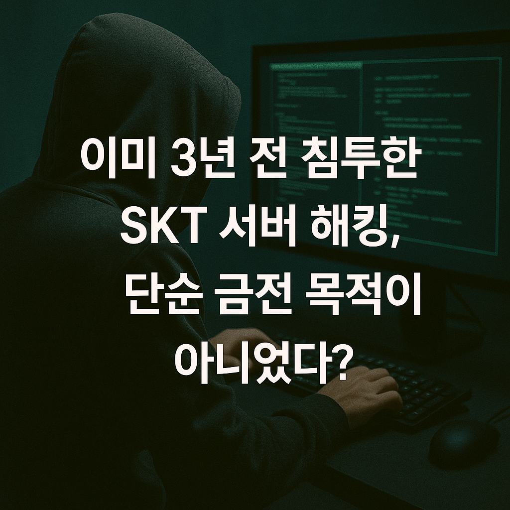 🛑 3년 전부터 침투한 해커…SKT 서버 해킹, 단순한 ‘사고’로 볼 수 없는 이유