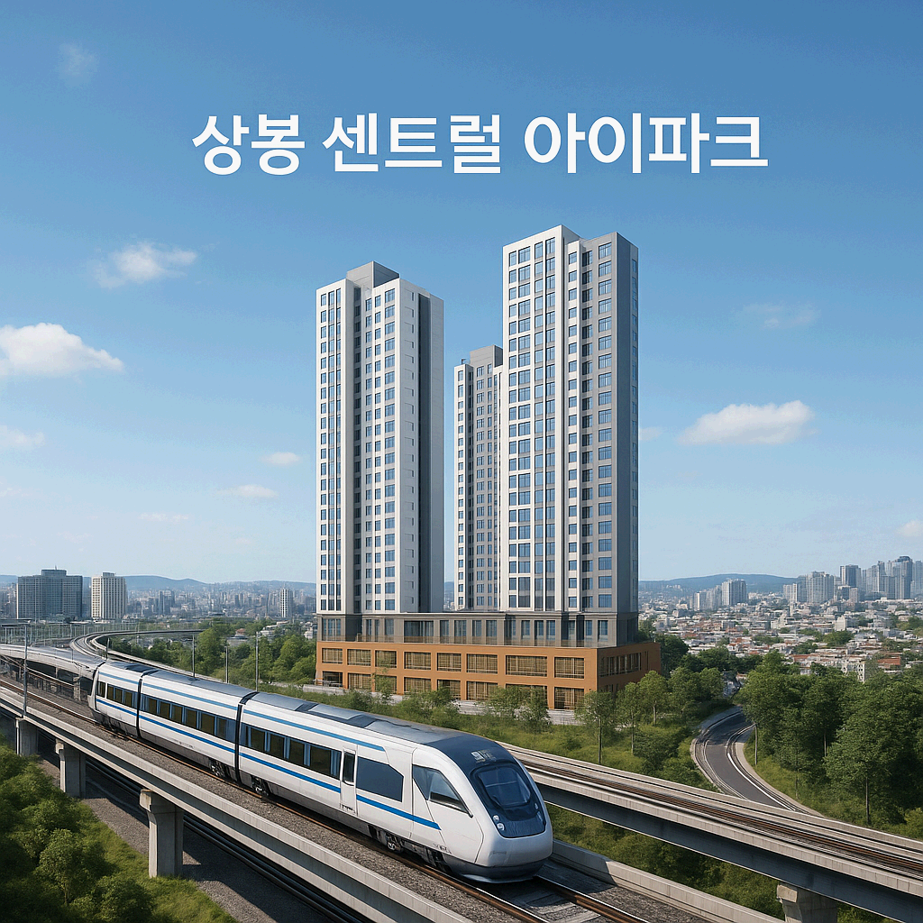 상봉 센트럴 아이파크 청약, 교통과 미래가치를 담은 핵심 분양정보