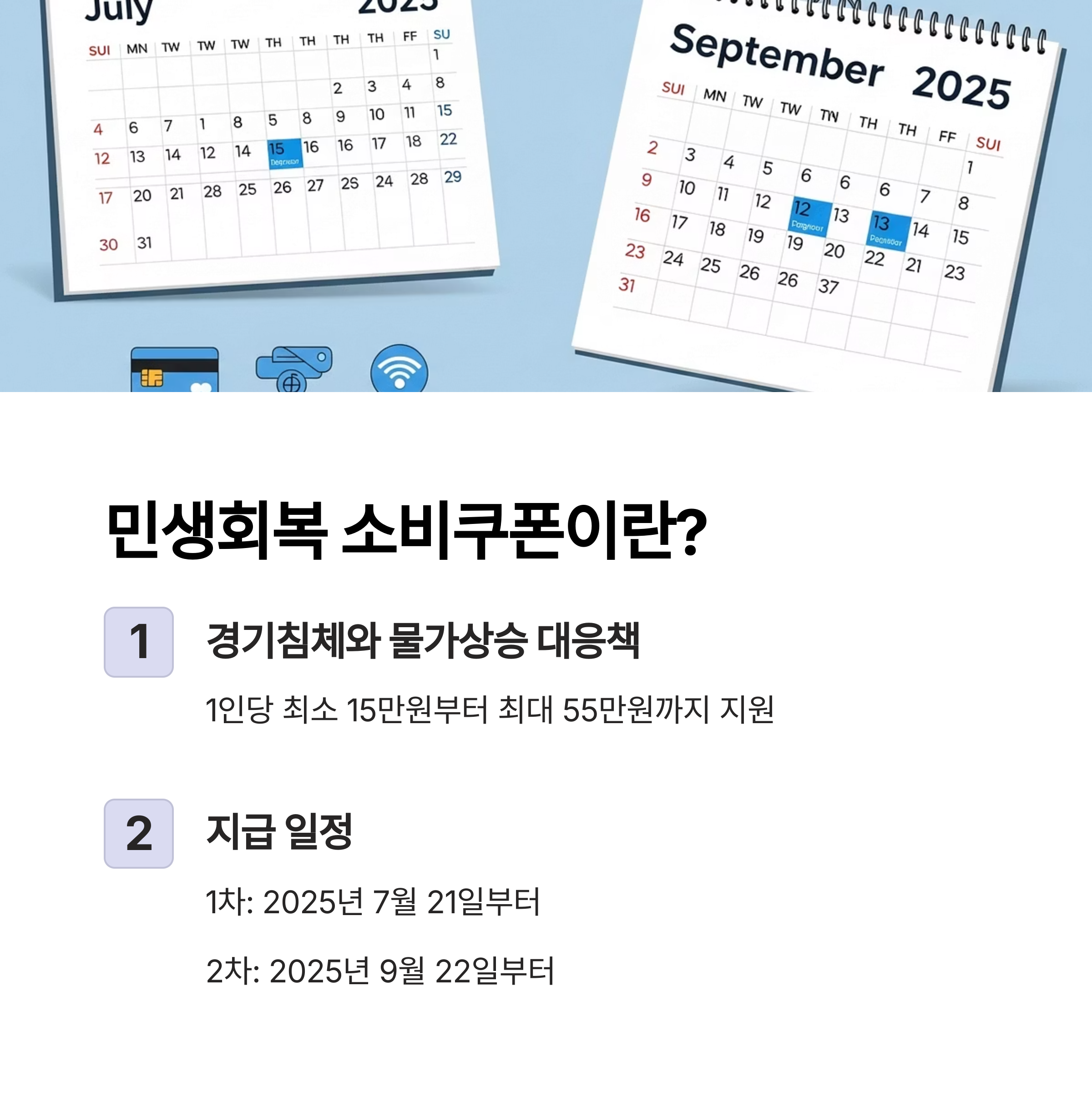 민생회복 소비쿠폰이란?