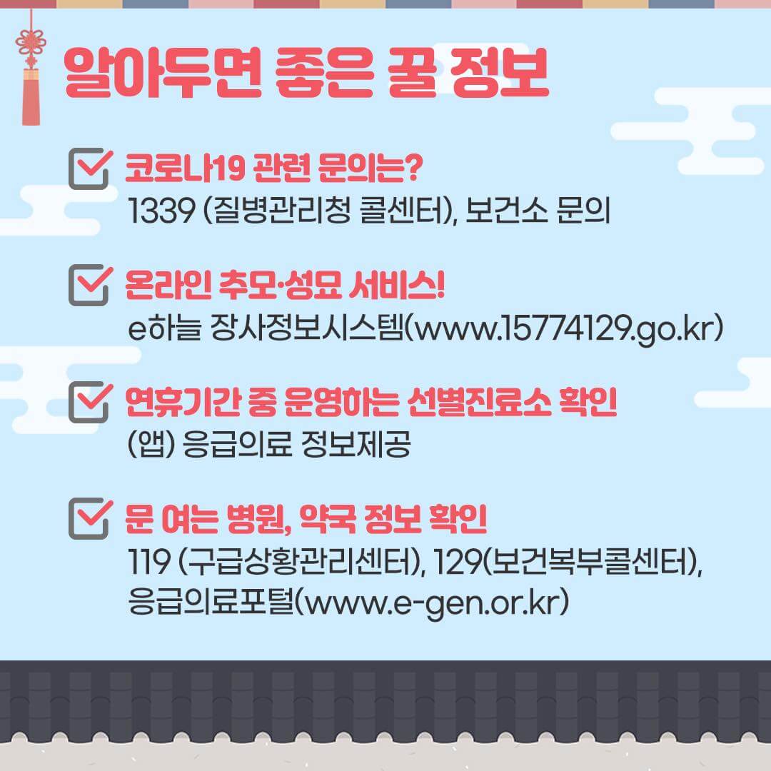 충청북도설연휴 병원 약국 의료기관 코로나19 정보