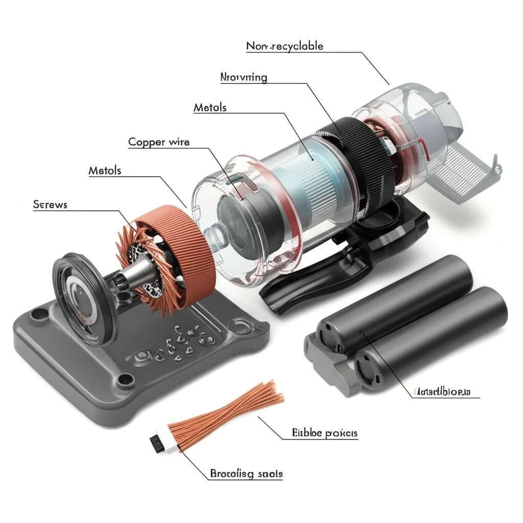 수명 다한 청소기 재활용하는 방법: ..