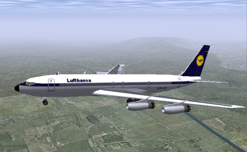 Lufthansa Boeing 707