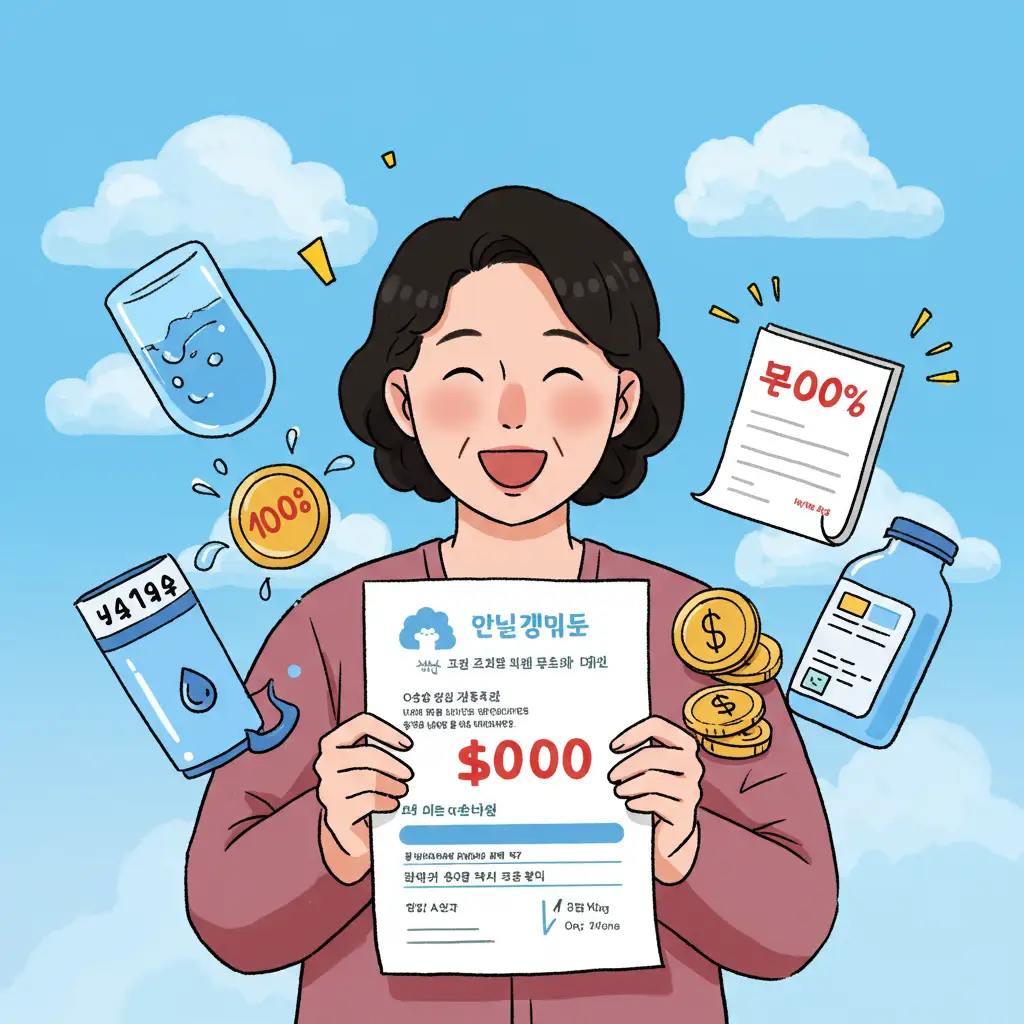 2025년 수도요금 할인 누수 감면