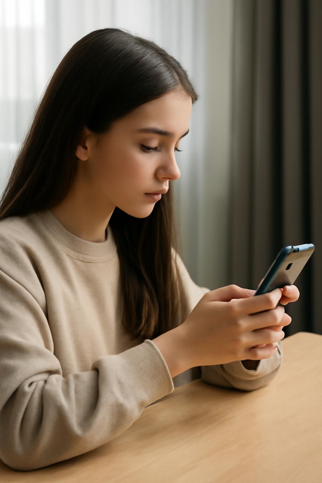 중학생 핸드폰 사용시간