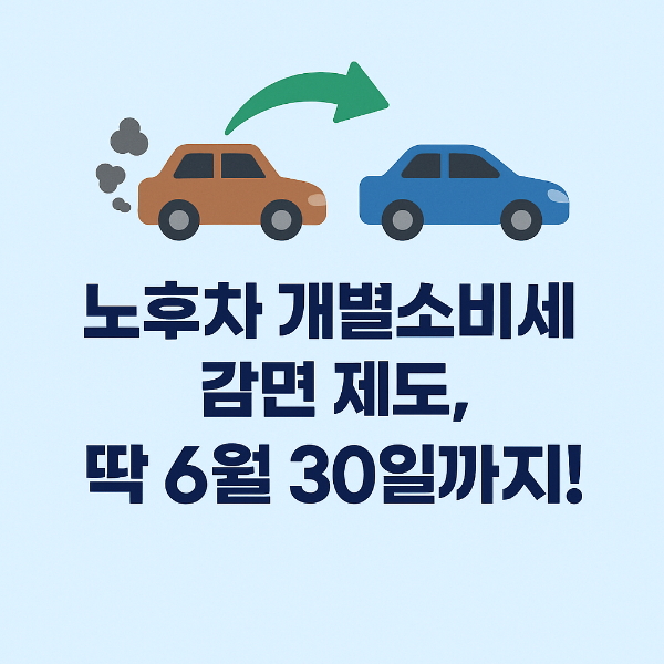 노후차 개별소비세