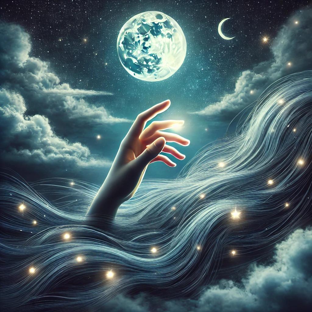 누가 밤의 머릿결을 빗질하고 있나