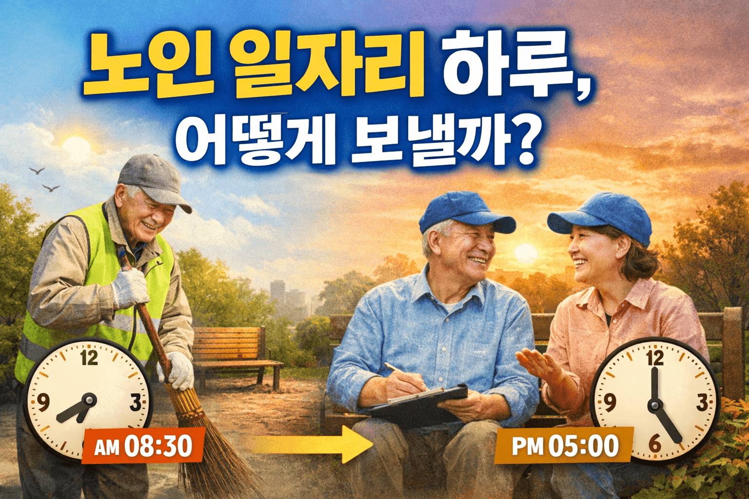 노인의일자리하루 어떻게보낼까-썸네일