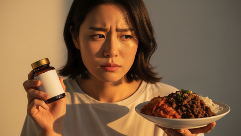 식단 영양제 고민