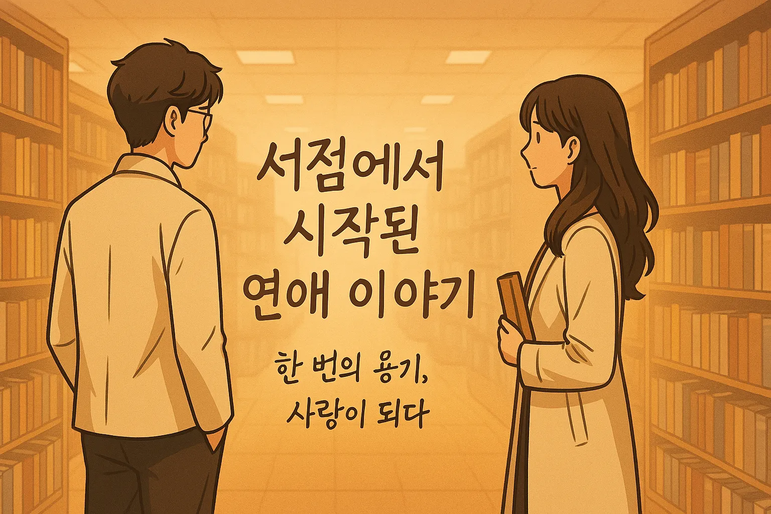 서점에서 시작된 연애 이야기