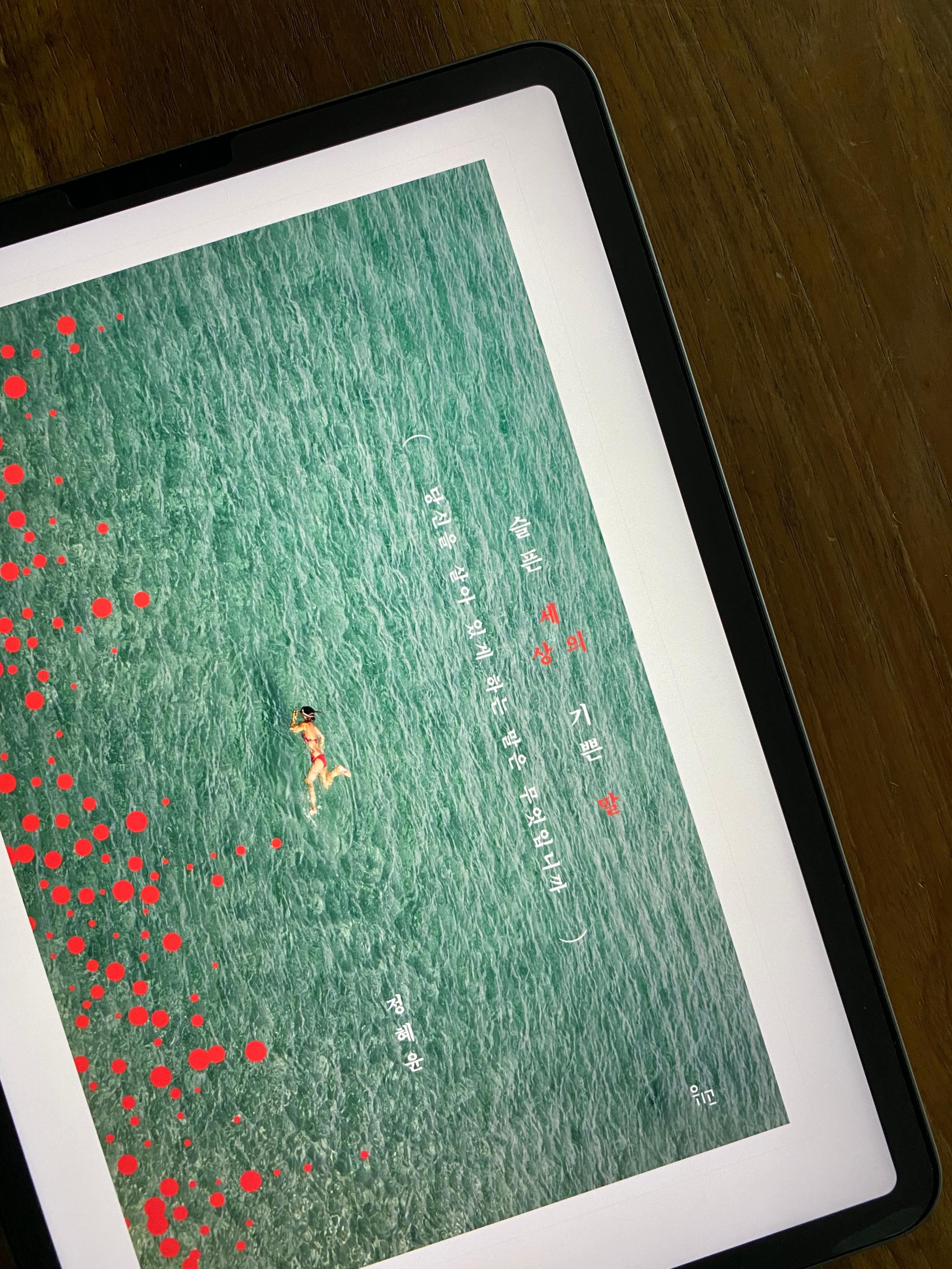 정혜윤 슬픈 세상의 기쁜 말