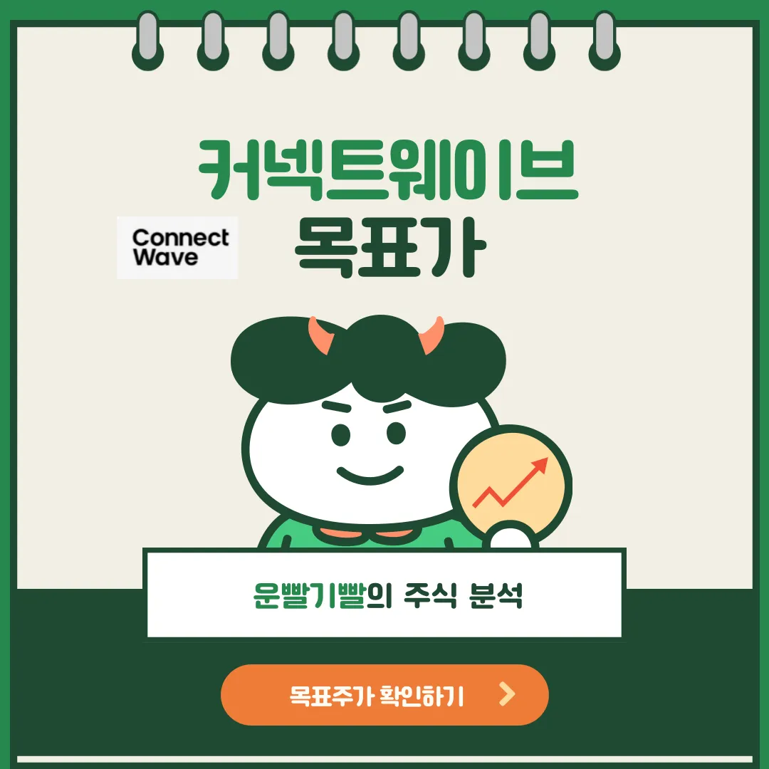 커넥트웨이브 목표가