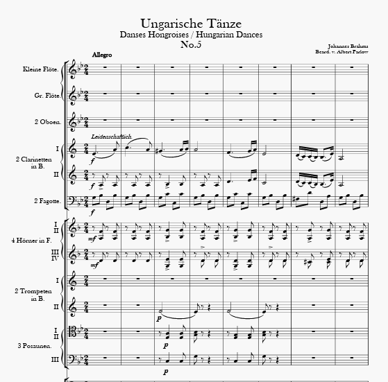 브람스 <헝가리 무곡 5번 Hungarian Dance No.5> - 열정과 절제 사이의 춤