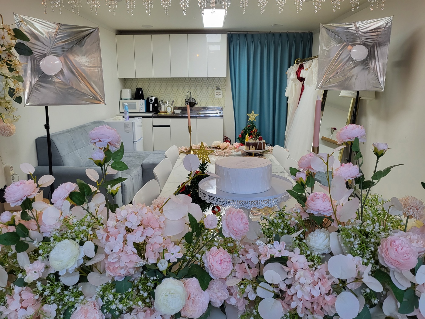 비상루시소프트박스-조명반사판