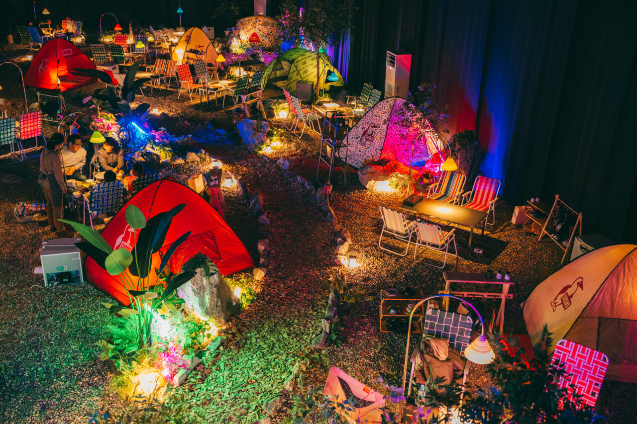 당일치기 실내캠핑 캠핑스팟