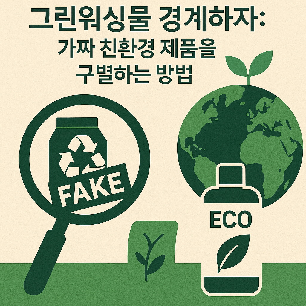 진짜 친환경 제품을 고르는 방법