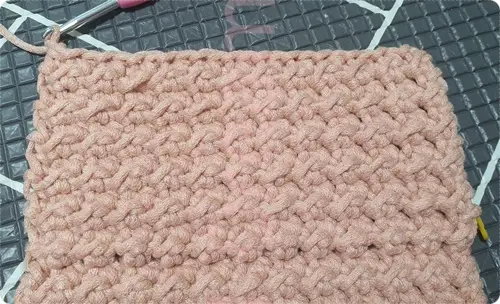 디어크로쉐 DIY 진달래꽃 리본 가방