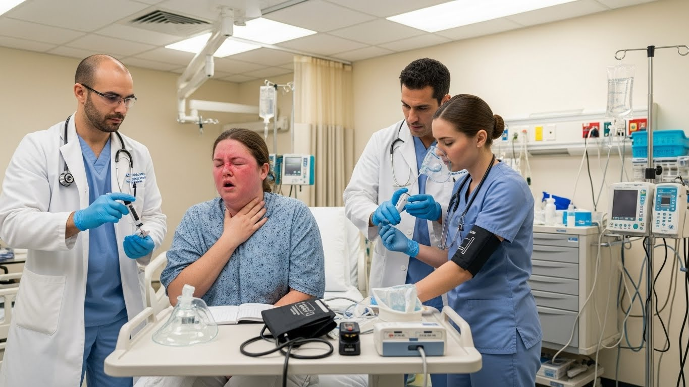 아나필락시스 증후군: 생명을 살리는 에피네프린 응급 처치 골든 타임 가이드