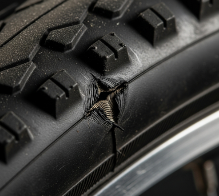 자전거 바퀴 펑크