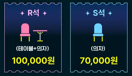 S석,R석