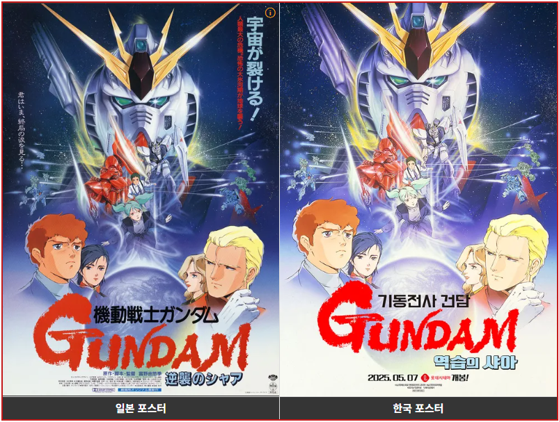 기동전사 역습의 샤아 포스터 이미지입니다.