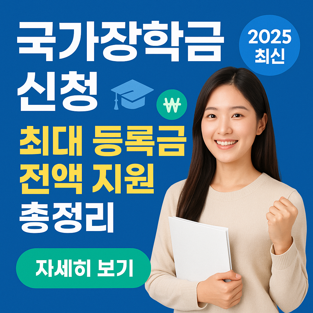 국가장학금 신청 최대 등록금 전액