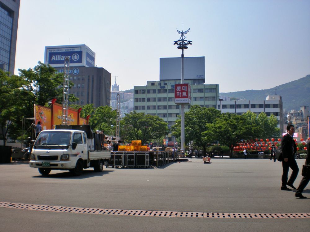 2008년 5월 15일 부산역 풍경