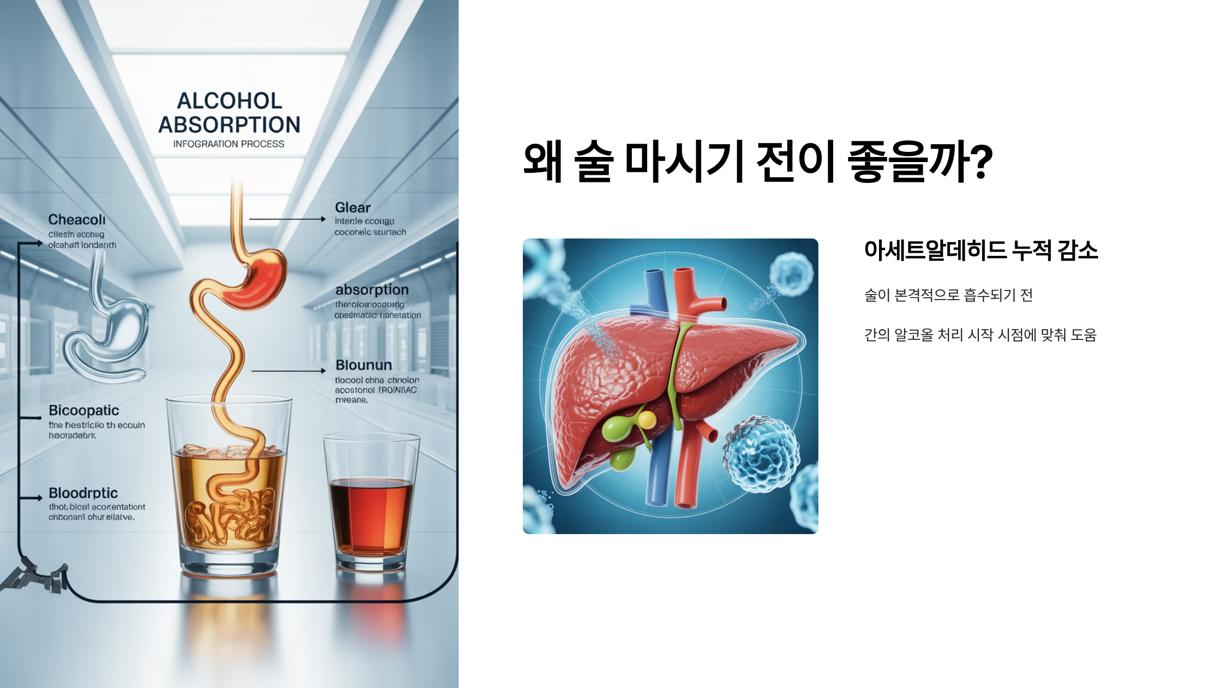 숙취해소제 술 자리 전 마시면 좋은 이유