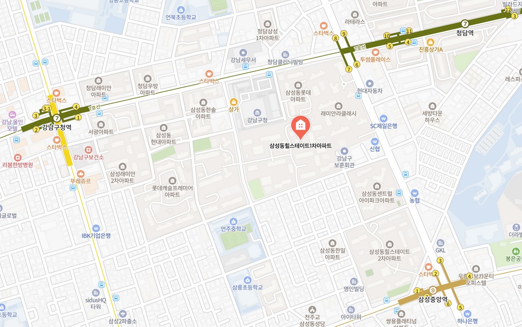 삼성동힐스테이트 포함, 강남구 삼성동 아파트 꼼꼼한 시세 분석과 투자 포인트