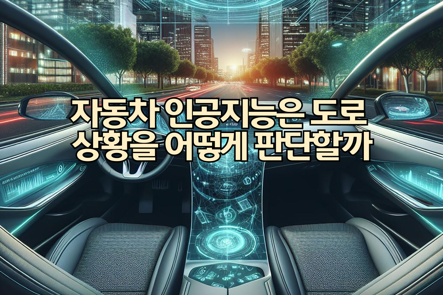 자동차 인공지능은 도로 상황을 어떻게 판단할까