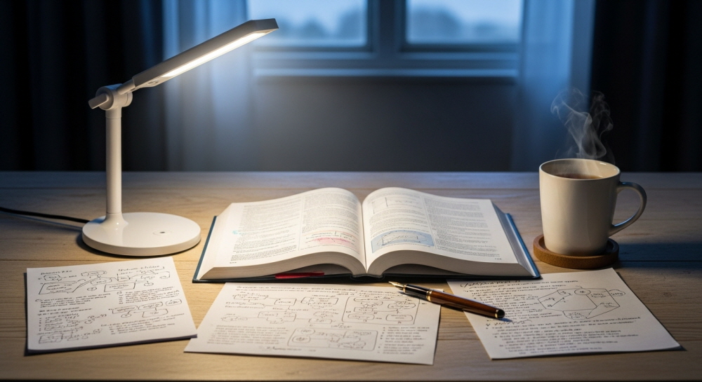 형광등 색깔 차이