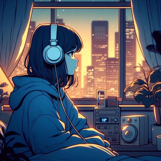 스트레스 해소를 돕는 심리학 기법을 설명하는 감성 일러스트