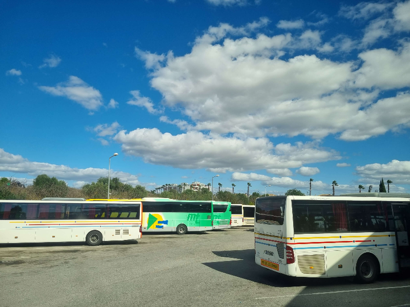 리스본에서 세비야로 버스여행