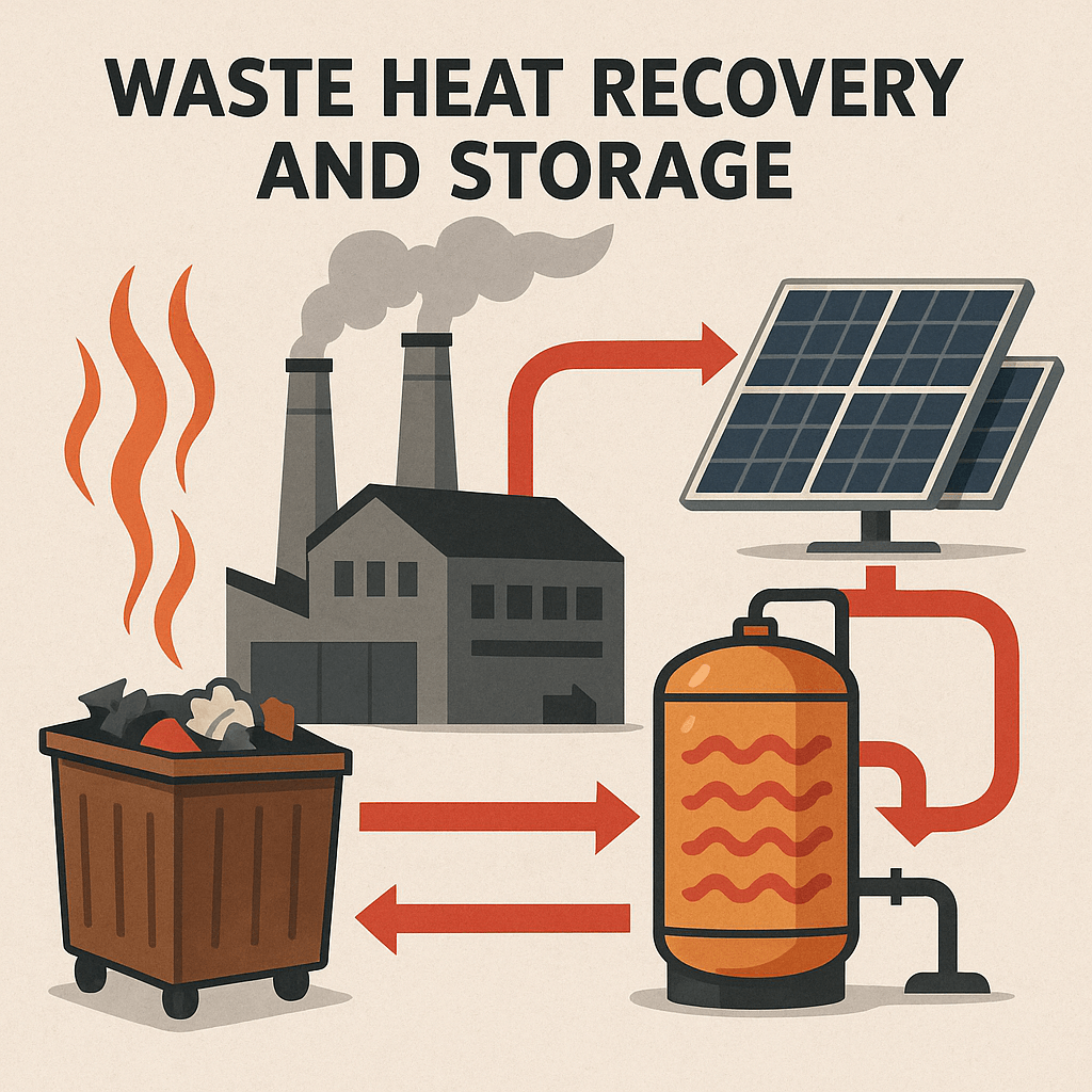 폐기물 열 저장 기술