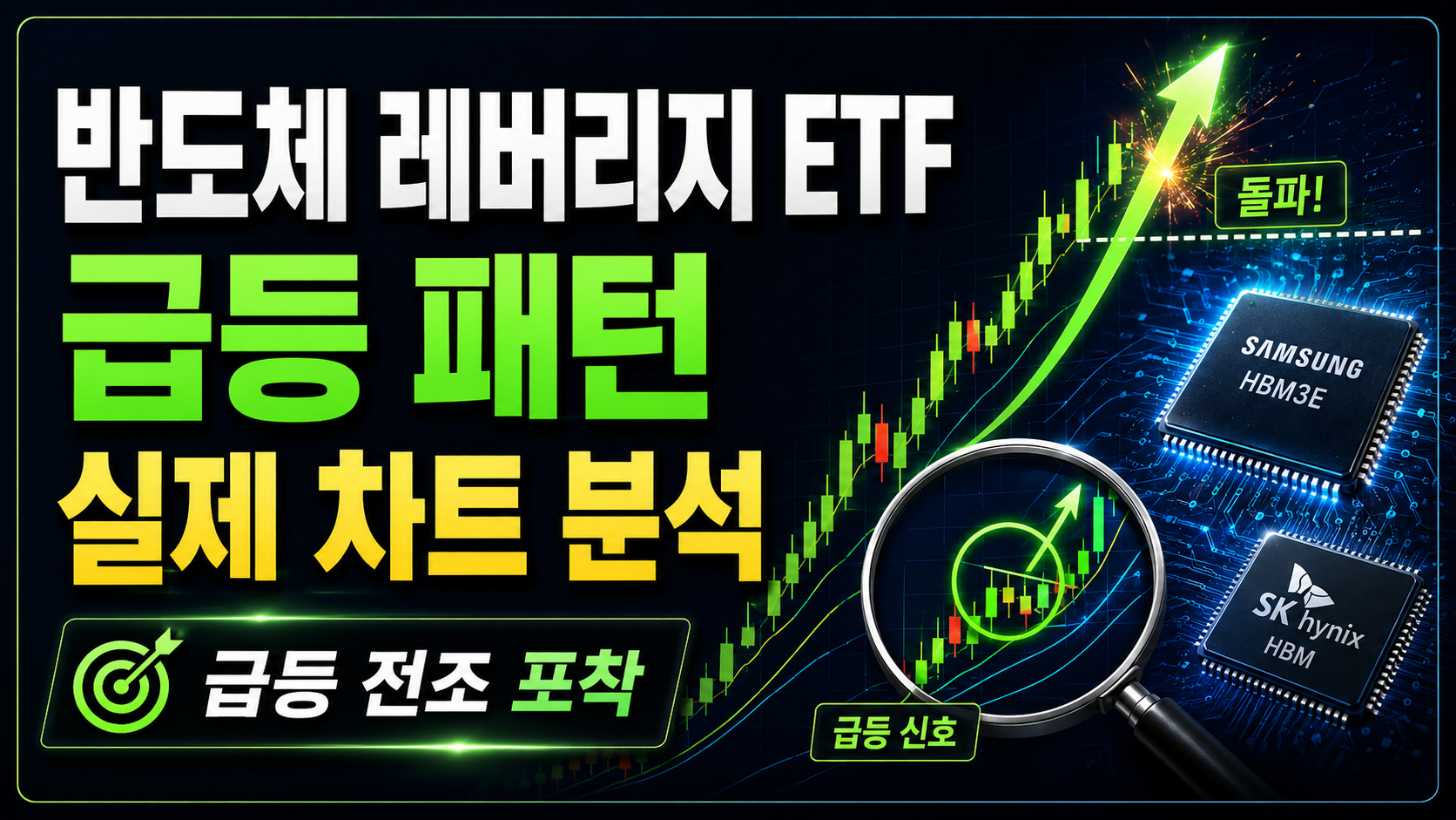 반도체 레버리지 ETF 급등 패턴, 실제 차트로 분석해봤다