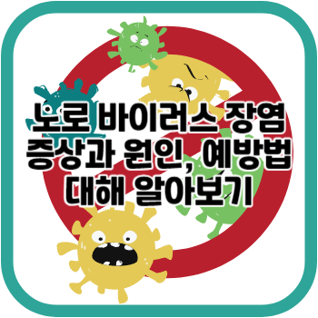 노로 바이러스 장염 증상과 원인, 예방법 대해 알아보기