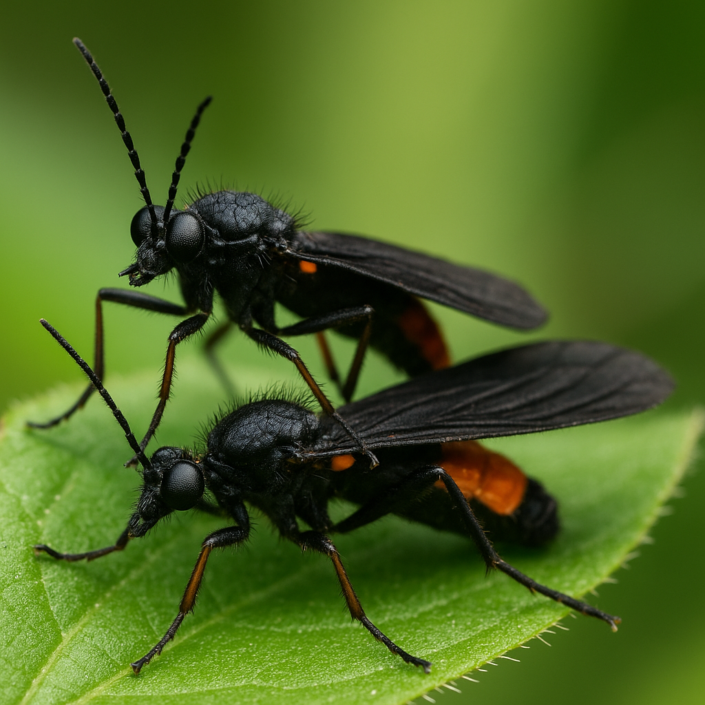 러브버그 벌레와 관려된 사진
