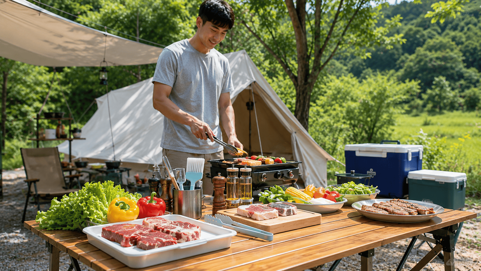 야외음식 선택과 조리 시 주의해야 할 사항