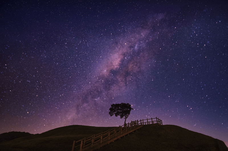 연천 당포성의 은하수