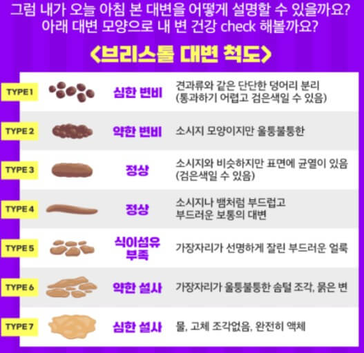 대변의 7종 구분