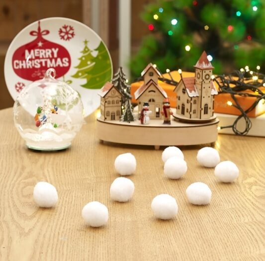 눈송이 소품 사진