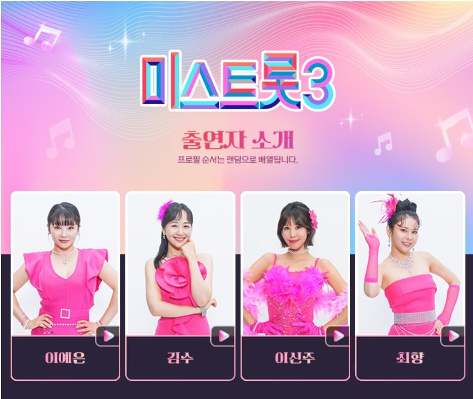 미스트롯3_참가자