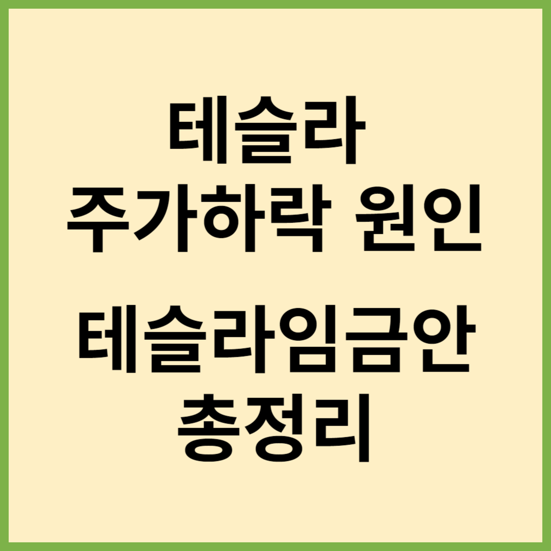 테슬라주가하락, 테슬라주가전망, 테슬라임금안, 테슬라임금패키지, 테슬라주가