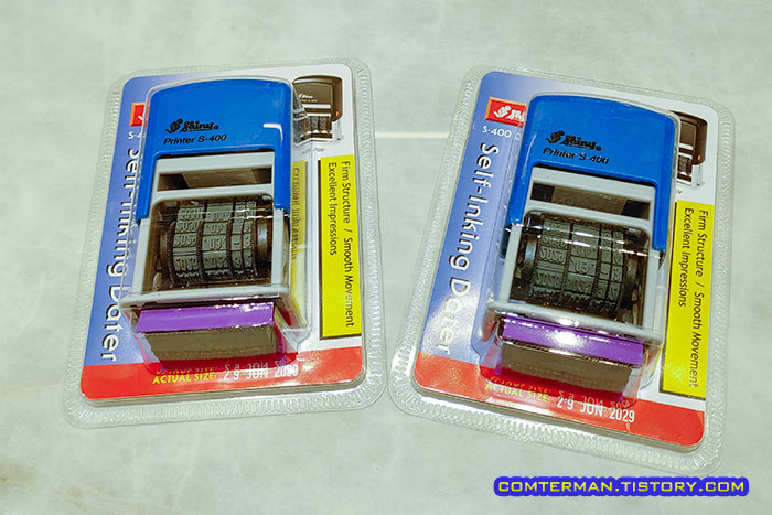 샤이니 날짜 스탬프 S-400