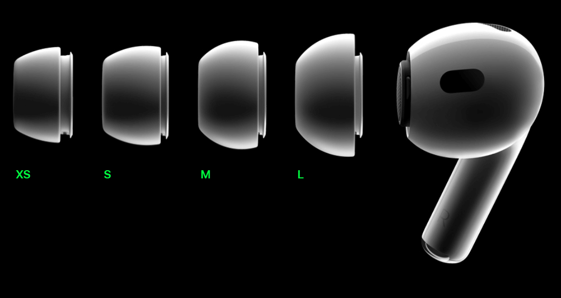 다양한 사이즈 이어캡